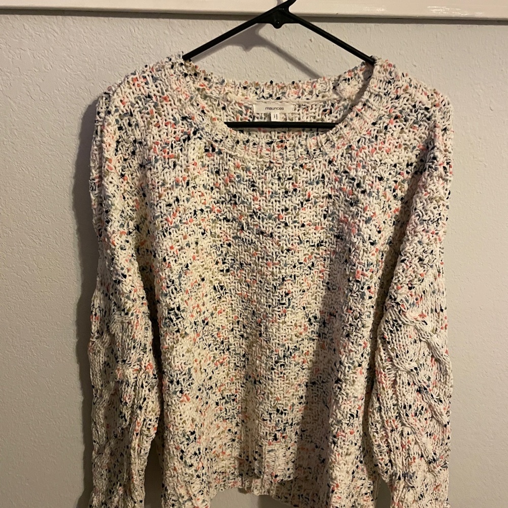 Maurices Speckled Knit Sweater